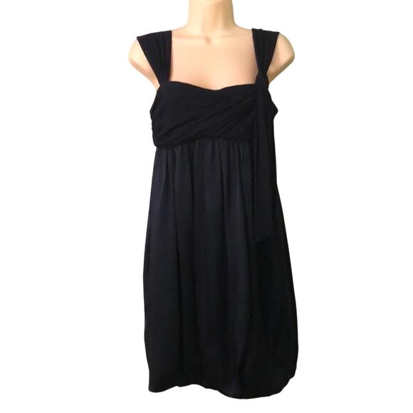 BCBG Maxazria Dark Navy Blue Dress Size 8 Special Occasion Cocktail Mini - Picture 1 of 8